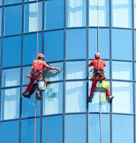 Мытье фасадов промальпинистами во Всеволжске